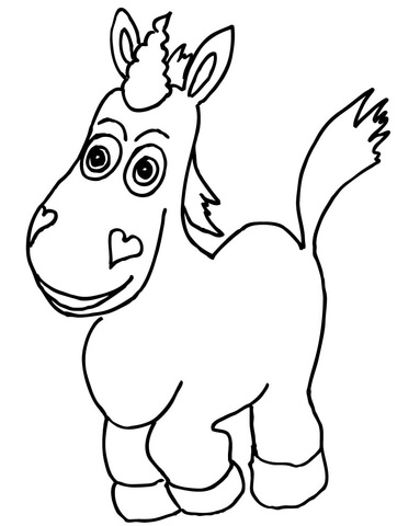 Buttercup  Coloring Page